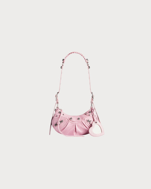 BALENCIAGA Women's Le Cagole XS Shoulder Bag | 巴黎世家 手袋 (黑色)