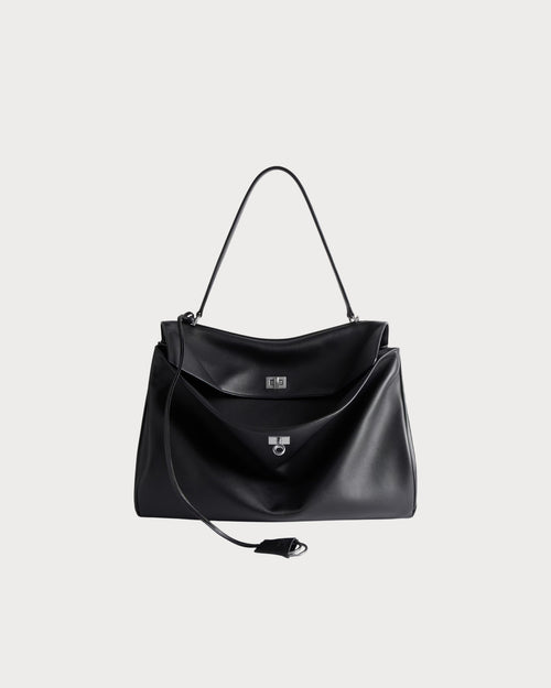 巴黎世家 BALENCIAGA(W) Rodeo Handbag Smooth 小牛皮手袋(大码/2色)