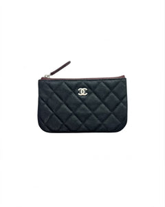 香奈儿 AP4020 Classic Zipped Pouch 粒纹小牛皮拉链手袋(小码/3色)