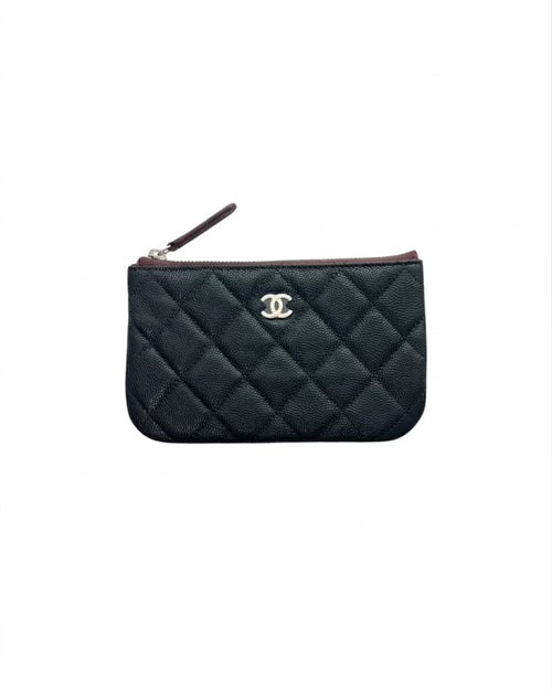 香奈儿 AP4020 Classic Zipped Pouch 粒纹小牛皮拉链手袋(小码/3色)
