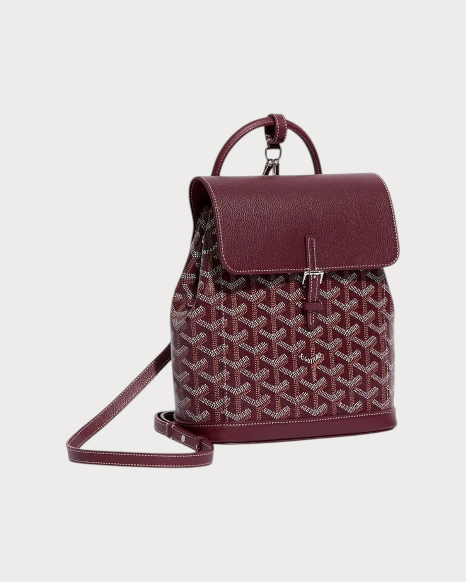 GOYARD Alpin Backpack Goyardine Canvas & Calfskin(Mini/Many)