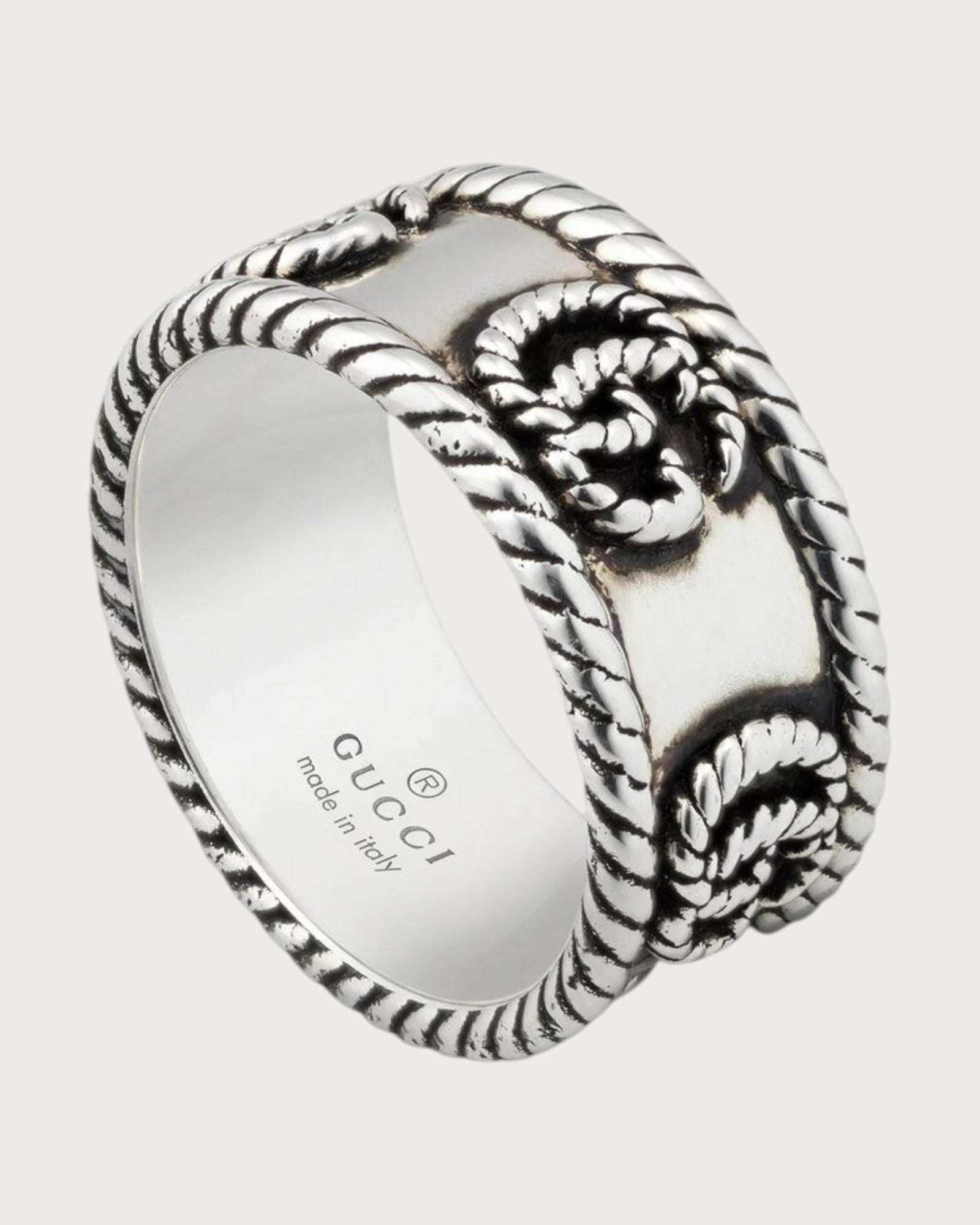 梅*す様 （A348）Gucci シルバー925 ダブルGロゴリング ファッショ GUCCI Double G Ring 925(Silver) | LONDONKELLY – LONDONKELLY 英國