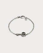 GUCCI GG Marmont Key Charm Bracelet | 古馳 手鏈 (銀色) - LondonKelly 英國名牌代購