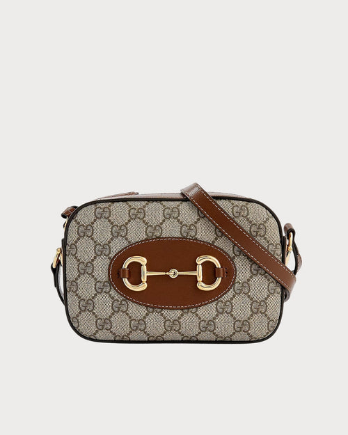 GUCCI Horsebit 1955 Small Shoulder Bag | 古馳 手袋 (啡色) - LondonKelly 英國名牌代購