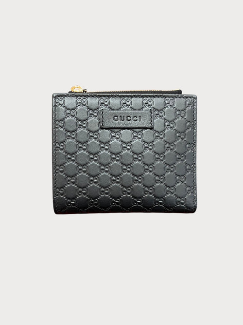GUCCI Men's Compact Wallet | 古驰 男仕银包 (黑色)