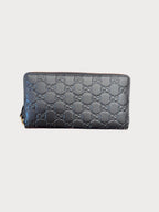 GUCCI Signature Long Wallet | 古驰 拉链长银包 (黑色) - LondonKelly 英国名牌代购