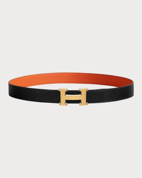 HERMES H Belt Buckle & Reversible Leather Strap | 爱马仕 双面皮带 (32MM/ 多色金扣) - LONDONKELLY 英国名牌代购