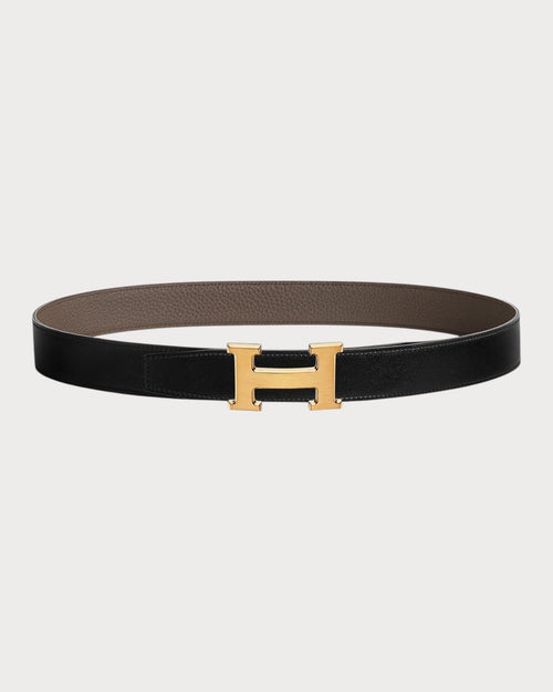 HERMES H Belt Buckle & Reversible Leather Strap | 爱马仕 双面皮带 (32MM/ 多色金扣) - LONDONKELLY 英国名牌代购