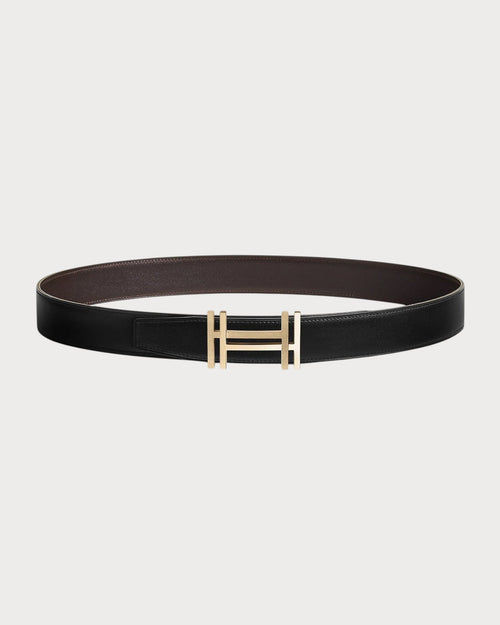 HERMES Men's H Au Carre Belt Buckle & Reversible Leather Strap | 爱马仕 男仕双面皮带 (32MM/ 多色) - LONDONKELLY 英国名牌代购