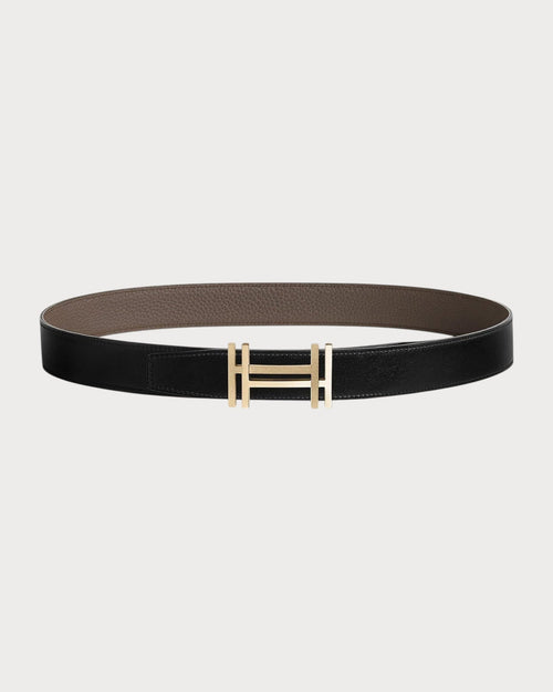 HERMES Men's H Au Carre Belt Buckle & Reversible Leather Strap | 爱马仕 男仕双面皮带 (32MM/ 多色) - LONDONKELLY 英国名牌代购
