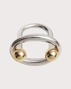 HERMES Satellite Scarf 90 Ring | 爱马仕 丝巾扣 (Gold/ Silver)
