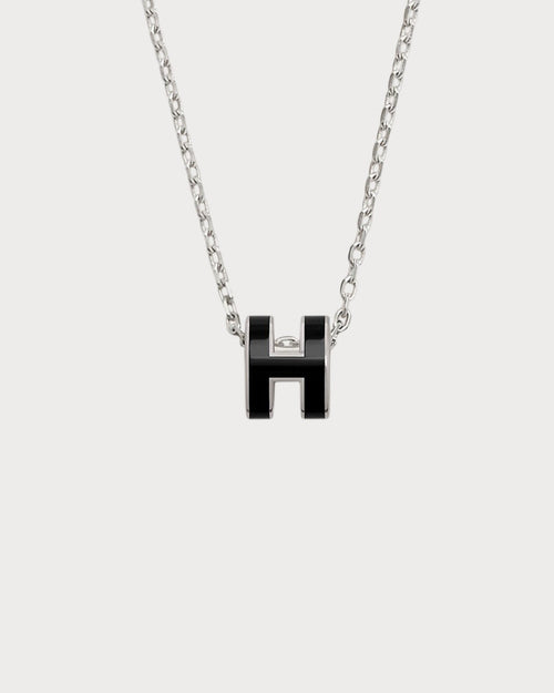 HERMES Silver Mini Pop H Pendant | 爱马仕 颈链 (迷你/多色) - LONDONKELLY 英国名牌代购