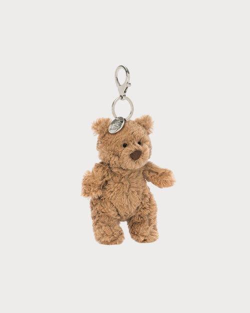 JELLYCAT Bartholomew Bear Bag Charm | 巴塞洛缪熊手袋吊饰 (啡色) - LondonKelly 英国名牌代购