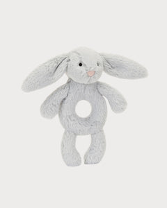 JELLYCAT Bashful Bunny Ring Rattle | 害羞的兔子響鈴 (多色) - LondonKelly 英國名牌代購