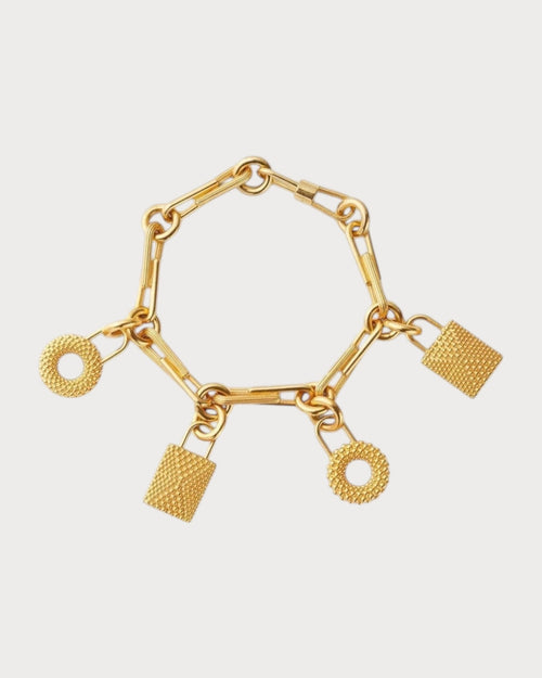 LORO PIANA Bubble Charm Chain | 諾悠翩雅 手鏈 (金色) - LONDONKELLY 英國名牌代購