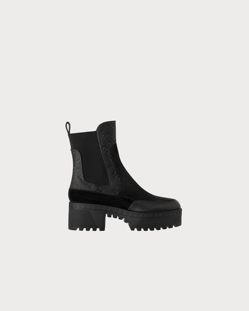 LOUIS VUITTON 1AC7W0 Women's Laureate Platform Chelsea Boots | 路易威登 短靴 (黑色) - LondonKelly 英国名牌代购