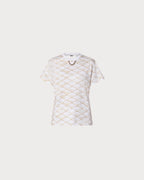 LOUIS VUITTON 1AFFYT 3D Malletage Print T-Shirt | 路易威登 短袖上衣 (白色) - LondonKelly 英国名牌代购