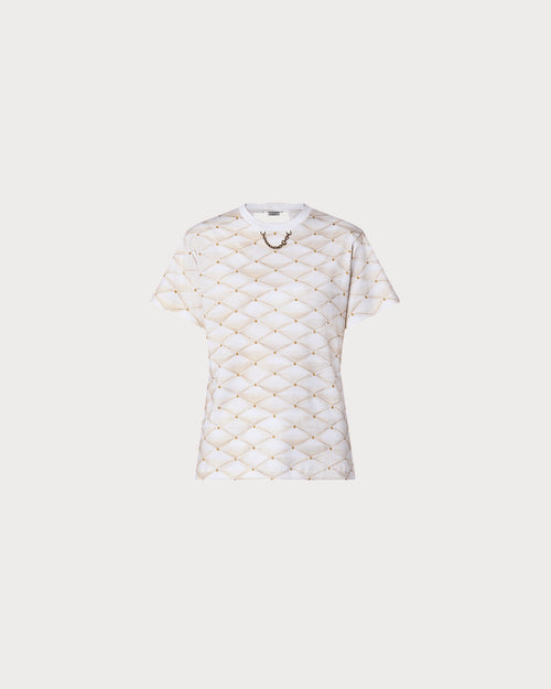 LOUIS VUITTON 1AFFYT 3D Malletage Print T-Shirt | 路易威登 短袖上衣 (白色) - LondonKelly 英国名牌代购