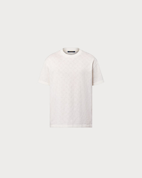LOUIS VUITTON 1AFQ49 Men's Monogram Fil Coupe Cotton T-Shirt | 路易威登 男装T裇 (白色) - LondonKelly 英国名牌代购