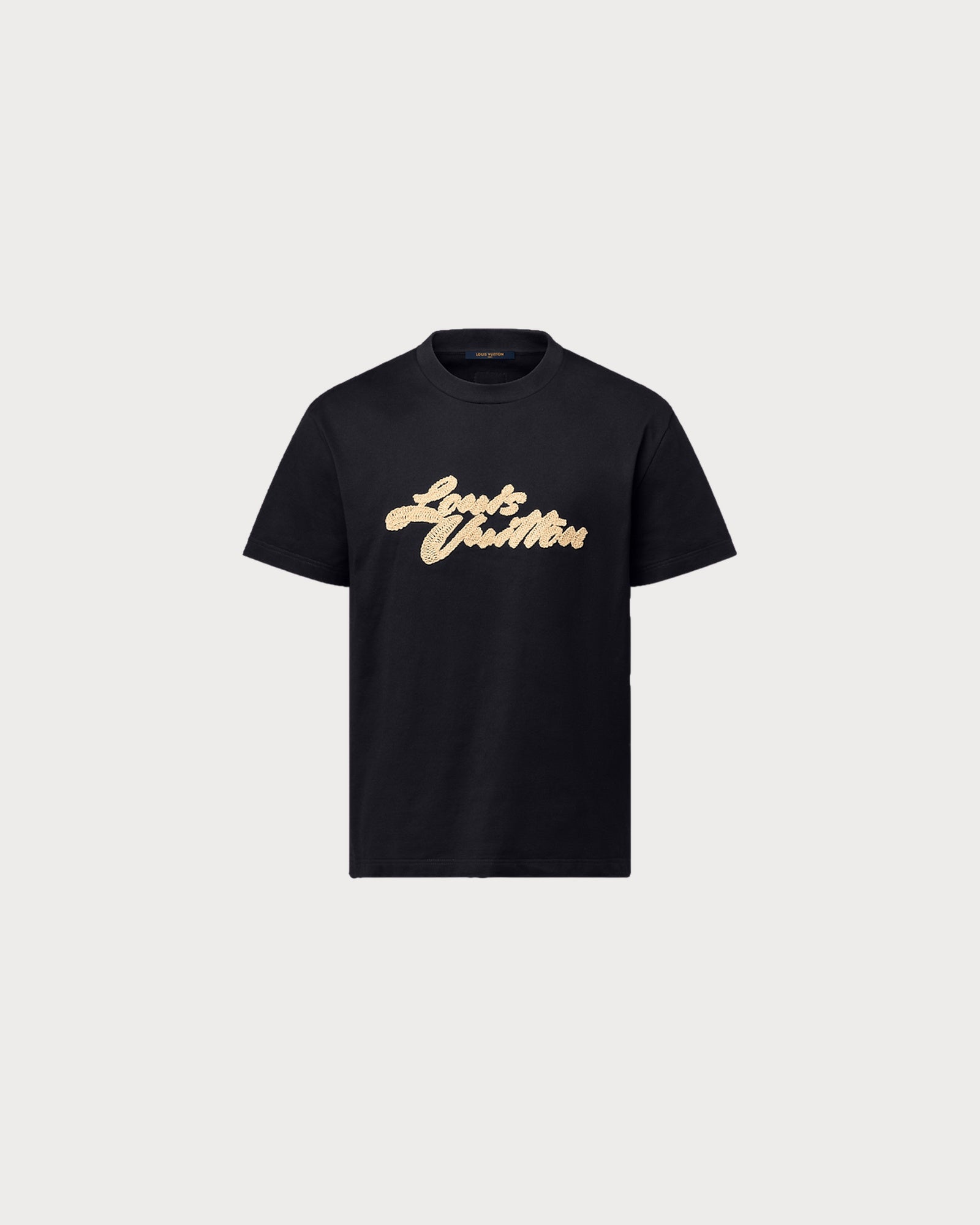 路易威登 1ahw92 Embroidered Signature T恤 棉質(2色) | LONDONKELLY