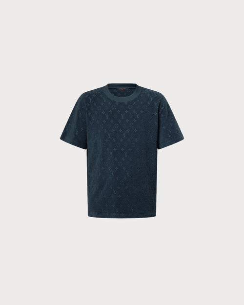 LOUIS VUITTON 1AHWBC Monogram French Terry T-Shirt | 路易威登 男仕上衣 (蓝色) - LondonKelly 英国名牌代购