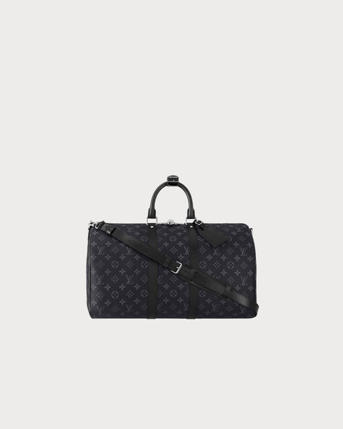 LOUIS VUITTON M40569 Keepall Bandouliere 45 | 路易威登 男仕旅行袋 (黑色)