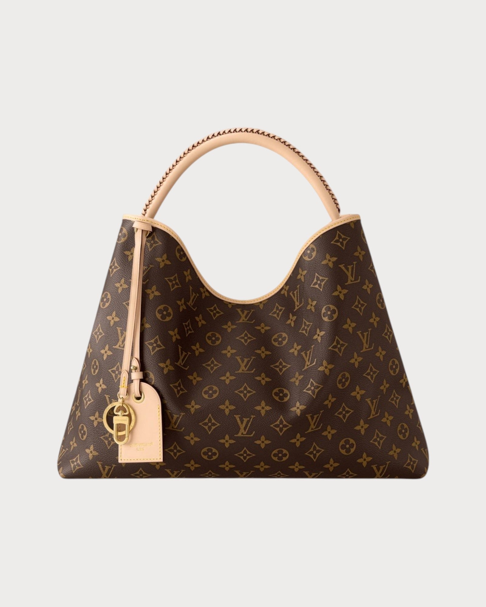 路易威登 M25877 Again Bag Monogram塗層帆布手袋(啡色) | LONDONKELLY