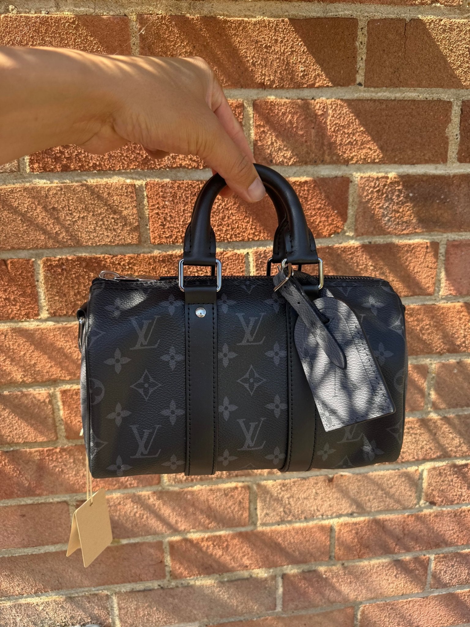 LOUIS VUITTON M46271 Men's Keepall Bandouliere 25 Bag Monogram