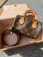 LOUIS VUITTON M81085 Speedy Monogram Coated Canvas(Nano/Beige) - LONDONKELLY 英國名牌代購