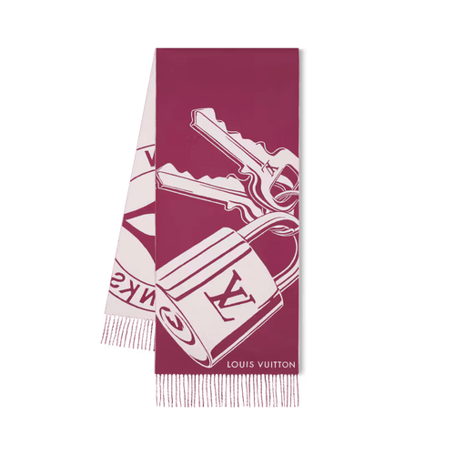 LOUIS VUITTON M96824 Lock and Keys Scarf | 路易威登 頸巾 (多色) - LondonKelly 英國名牌代購