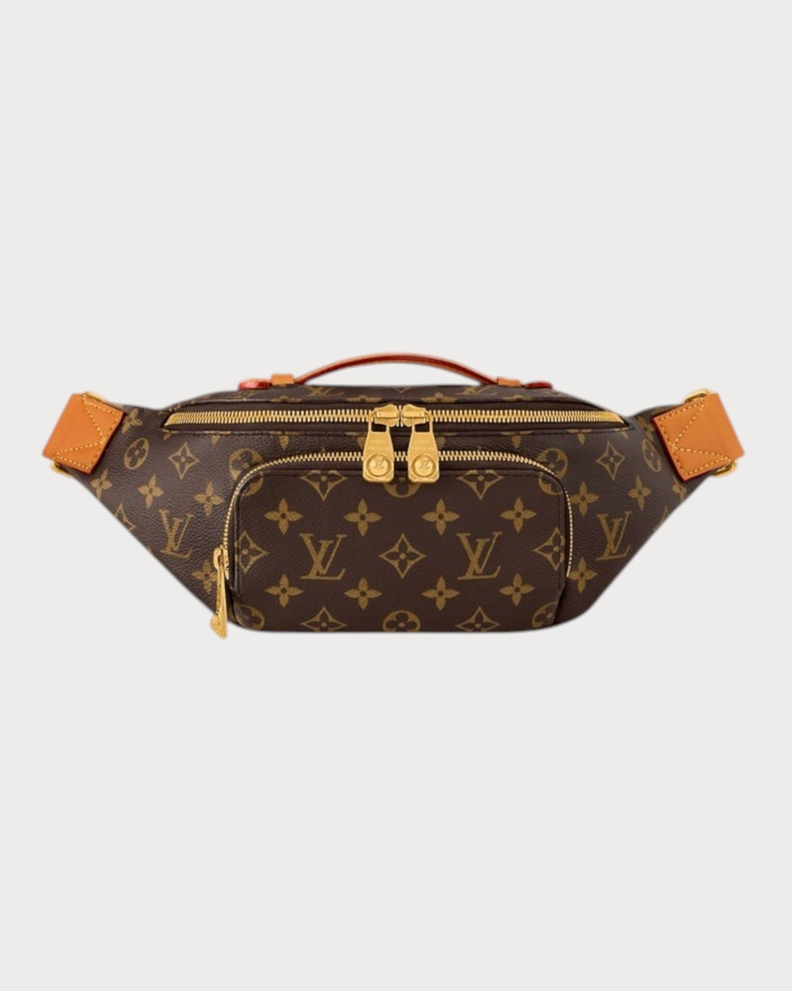 LOUIS VUITTON Men's M14019 Rush Bumbag Monogram Canvas(Brown