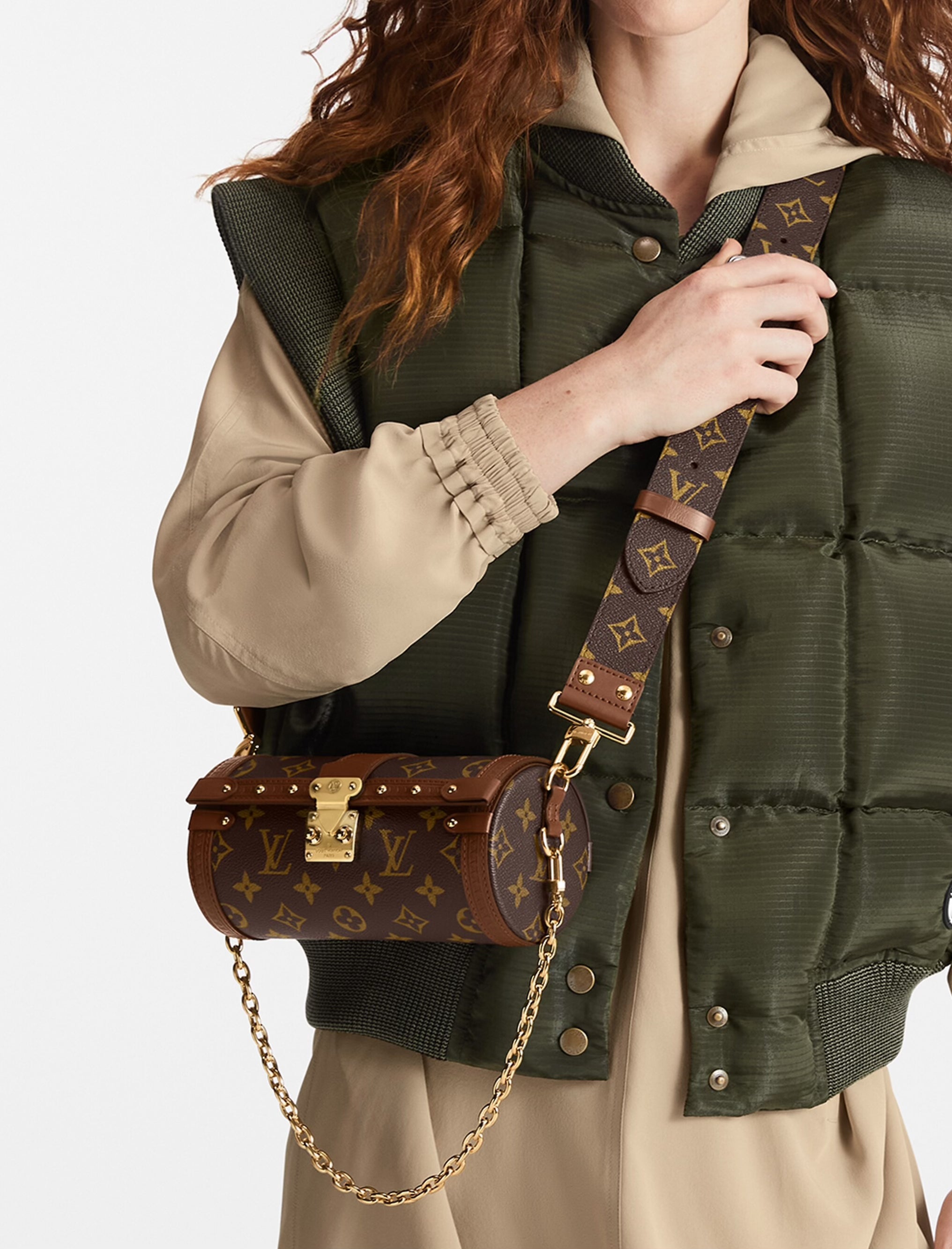 LOUIS VUITTON M57835 Papillon Trunk Monogram Canvas(Brown