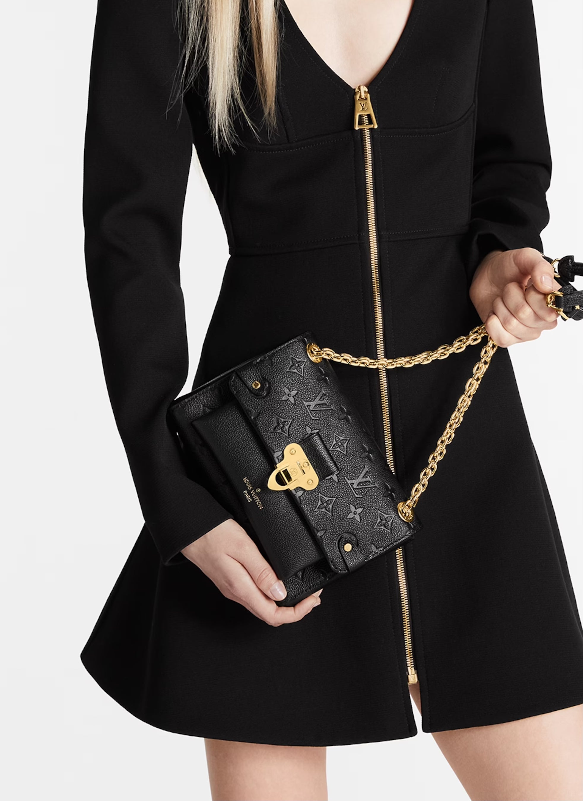 LOUIS VUITTON 四つ葉チャーム ゴールド/ブラック LOUIS VUITTON M44550 Vavin Bag Leather(BB/Black) | LONDONKELLY