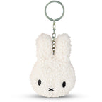 MIFFY Tiny Teddy Recycled Keyring White | 米菲小泰迪回收鑰匙圈 (白色) - LondonKelly 英國名牌代購