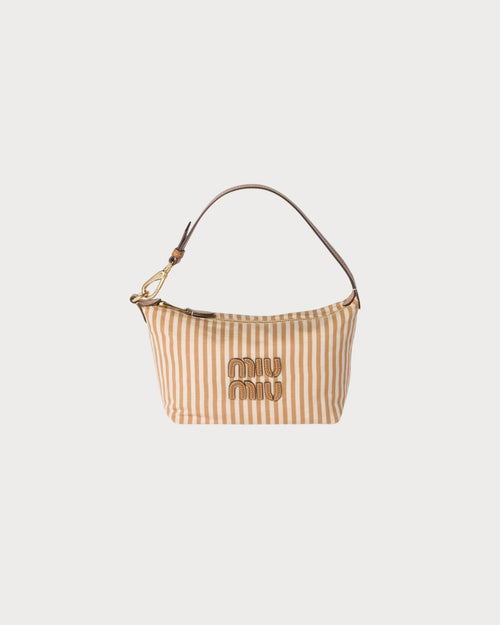 MIU MIU Jacquard Fabric Pouch with Logo | 缪缪 手袋 (多色) - LondonKelly 英国名牌代购