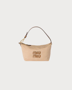 MIU MIU Jacquard Fabric Pouch with Logo | 缪缪 手袋 (多色) - LondonKelly 英国名牌代购