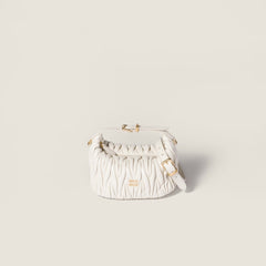 MIU MIU Matelasse Nappa Leather Pouch | 繆繆 手袋 (多色) - LondonKelly 英國名牌代購