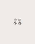 MIU MIU Metal Earrings with Crystals | 缪缪 耳环 (多色) - LondonKelly 英国名牌代购