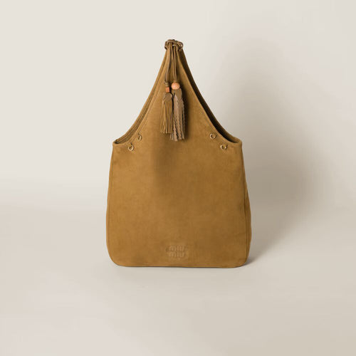 MIU MIU Suede Handbag with Tassels Medium | 繆繆 手袋 (多色) - LondonKelly 英國名牌代購