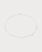 MONICA VINADER Heart Station Sterling - Silver Adjustable Chain Necklace | 頸鏈 (銀色) - LondonKelly 英國名牌代購