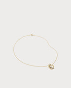 MONICA VINADER Nura Wrap 18ct Yellow Gold - Plated Vermeil Sterling - Silver Pendant Necklace | 颈链 (金色) - LondonKelly 英国名牌代购