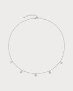 MONICA VINADER Siren Muse Station Sterling Silver Necklace | 颈链 (银色) - LondonKelly 英国名牌代购