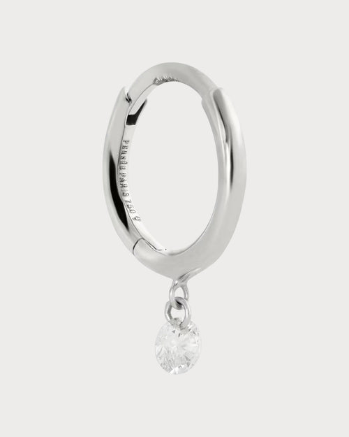 PERSEE White Gold and Diamond Danae Single Earring | 白金鑽石達娜伊單耳環 (白金) - LondonKelly 英國名牌代購