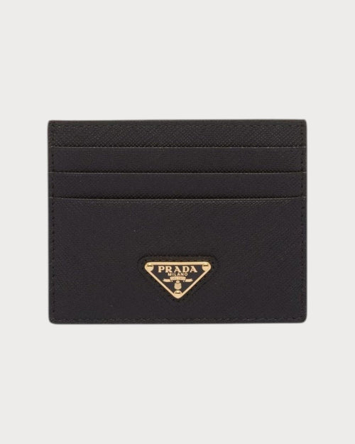 PRADA 1MC025 Saffiano Leather Triangle Logo Card Holder | 普拉达 卡套 (多色) - LONDONKELLY 英国名牌代购