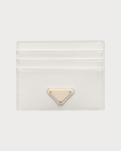 PRADA 1MC025 Saffiano Leather Triangle Logo Card Holder | 普拉达 卡套 (多色) - LONDONKELLY 英国名牌代购