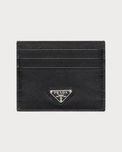 PRADA 1MC025 Saffiano Leather Triangle Logo Card Holder | 普拉达 卡套 (多色) - LONDONKELLY 英国名牌代购