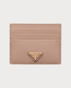 PRADA 1MC025 Saffiano Leather Triangle Logo Card Holder | 普拉达 卡套 (多色) - LONDONKELLY 英国名牌代购