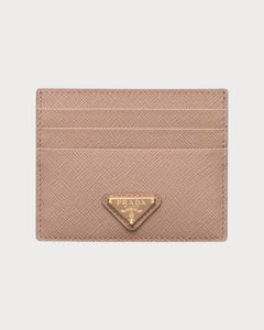 PRADA 1MC025 Saffiano Leather Triangle Logo Card Holder | 普拉达 卡套 (多色) - LONDONKELLY 英国名牌代购