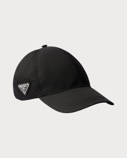 PRADA 2HC274 Men's Re - Nylon Baseball Cap Black | 普拉达 男仕棒球帽 (黑色) - LONDONKELLY 英国名牌代购