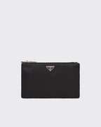 PRADA 2NH004 Men's Re - Nylon and Saffiano Leather Pouch Black | 普拉達 男仕手袋 (黑色) - LONDONKELLY 英國名牌代購